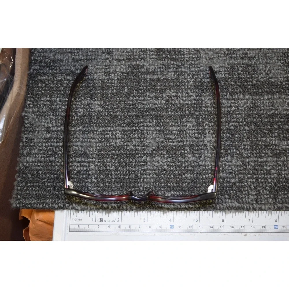 VIVID EYEWEAR 7002 127 49-17-145 RED EYEGLASSES Red WORN LOOK